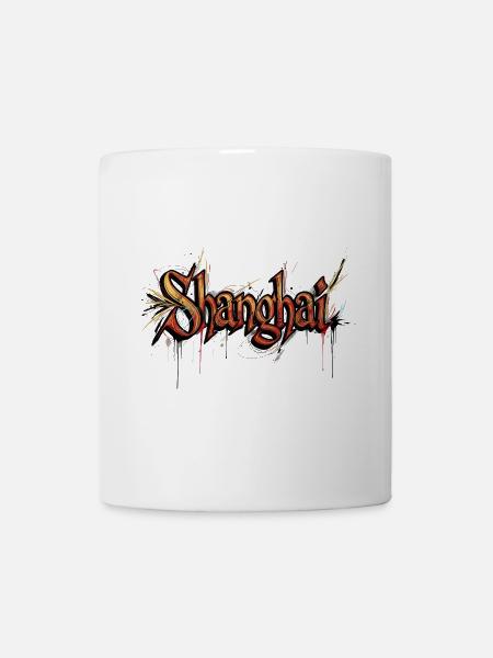 Shanghai - Tasse - Weiß
