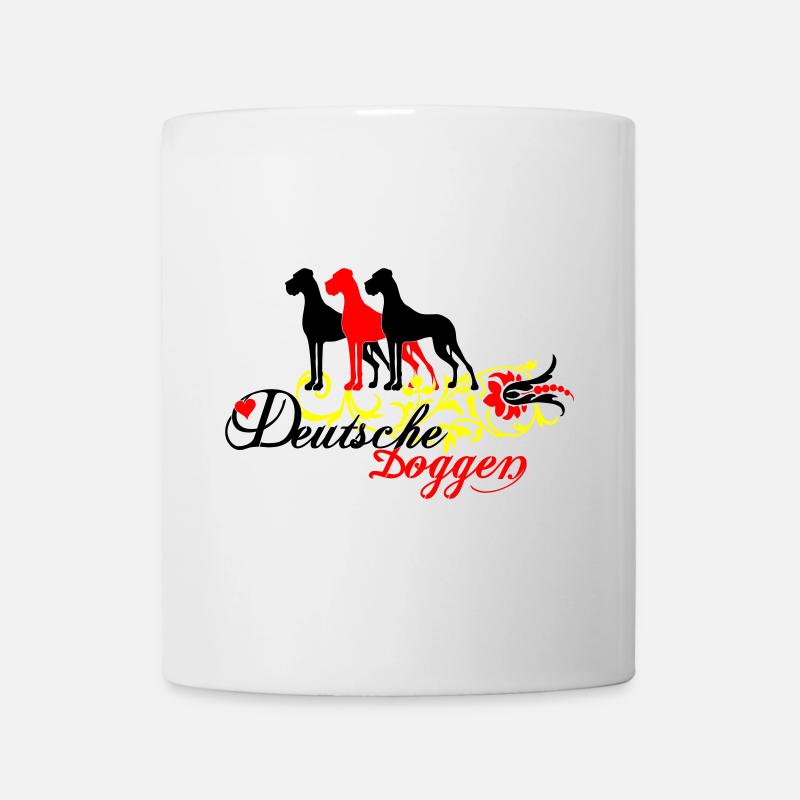 German mastiffs - Mug - white