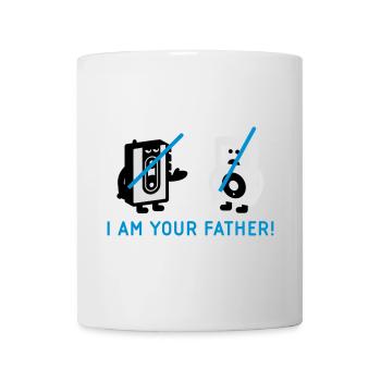 darth vader vs pod - Mug blanc - blanc - Devant