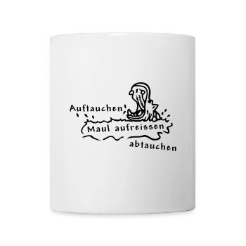 Hippo - Mug - white - Front