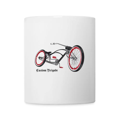 velo02 transparent - Mug blanc