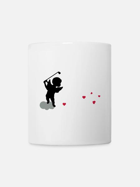 golf_engel - Tasse - Weiß