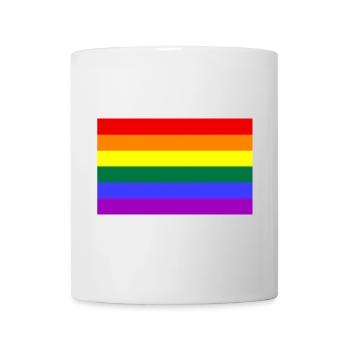 Gay Pride - Tasse - Weiß - Vorne