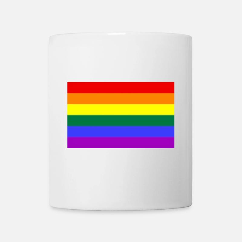 Gay Pride - Tasse - Weiß