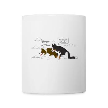 Moutons - Mug blanc - blanc - Devant