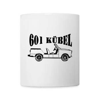 601 Kübel , NVA Kult , DDR Kult (25) - Tasse - Weiß - Vorne