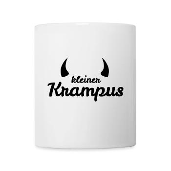 Kleiner Krampus mit Hörnern - Tasse - Weiß - Vorne
