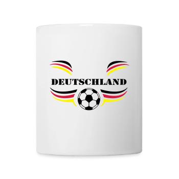 Deutschland Fußball Kult Shirt (25) - Tasse - Weiß - Vorne