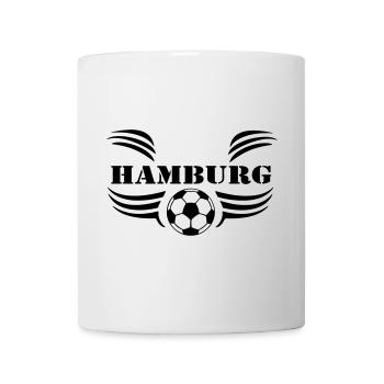 Hamburg , Tradition , Fußball Hamburg (25) - Tasse - Weiß - Vorne