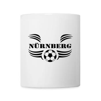 Nürnberg , Fußball , Leidenschaft (25) - Tasse - Weiß - Vorne