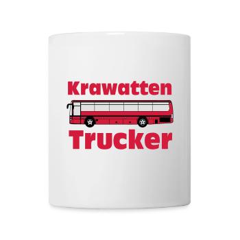 Busfahrer Bus Omnibus Krawatten Trucker (25) - Tasse - Weiß - Vorne