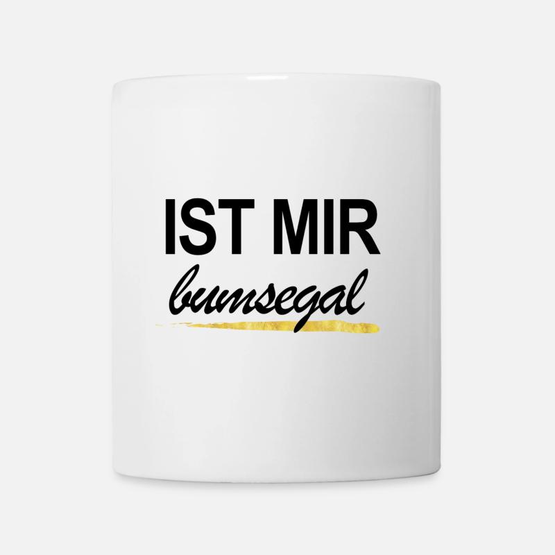 Bumsegal - Tasse - Weiß
