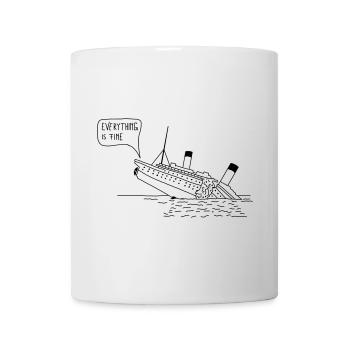 Everything is fine - Tasse - Weiß - Vorne