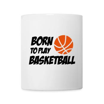 Born to play Basketball - Mug - white - Front