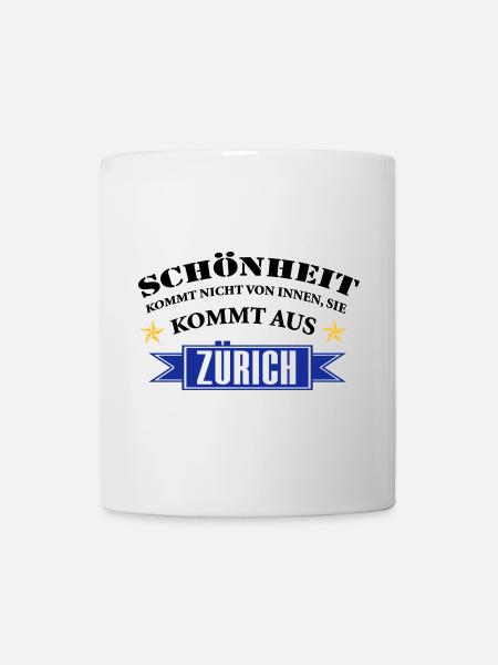 Beauty from Zurich - Mug - white