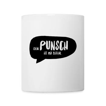 Weihnachten Punsch +++ Design Farben änderbar +++ - Tasse - Weiß - Vorne