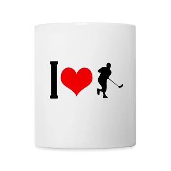 Floorball - Mug blanc - blanc - Devant