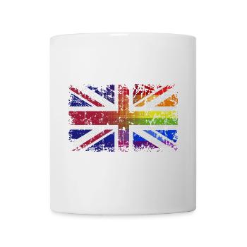 Pride UK Vintage 3 - Tasse - Weiß - Vorne