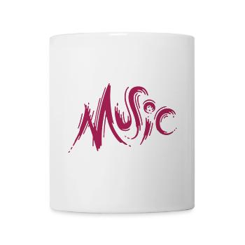 music (a) - Mug - white - Front