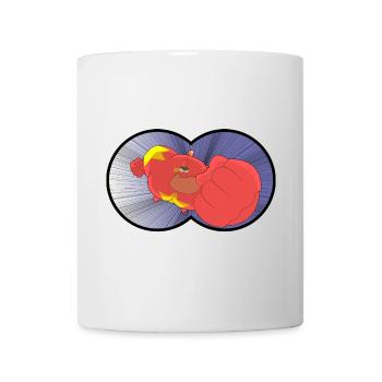 Kapitän Bizeps - Tasse - Weiß - Vorne