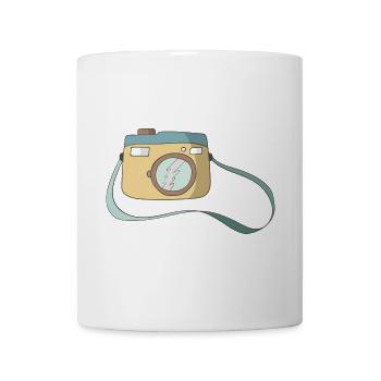 Kamera - Tasse - Weiß - Vorne