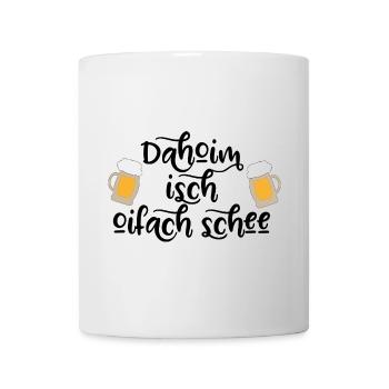lustige Sprüche für Bayern - Tasse - Weiß - Vorne