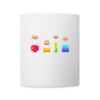 RPG Tränke - Tasse - Weiß - Vorne