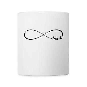 Infinity friends - Freundschaftssymbol Freunde - Tasse - Weiß - Vorne