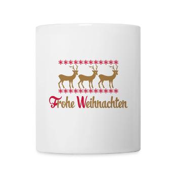 Weihnachten - Tasse - Weiß - Vorne