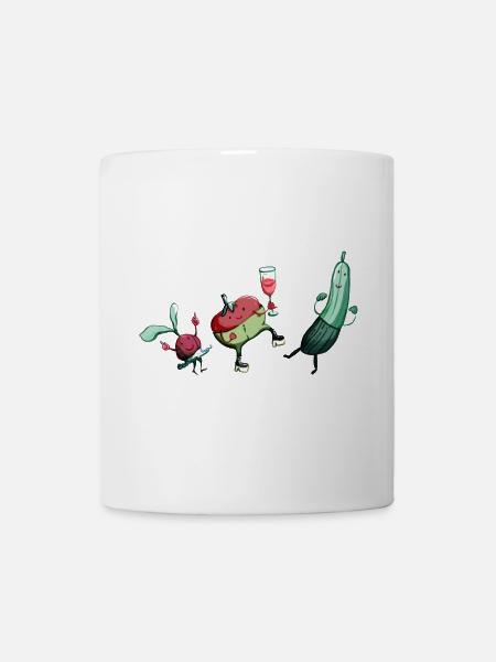 fresh veggis - Mug - white