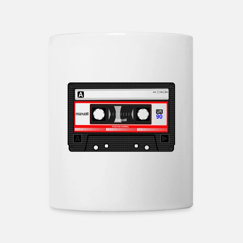 Retro - Tasse - Weiß
