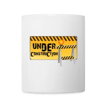 Bau - Tasse - Weiß - Vorne