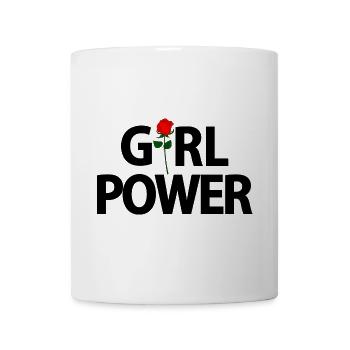 Crimson Rose on Midnight Canvas - Mug - white - Front