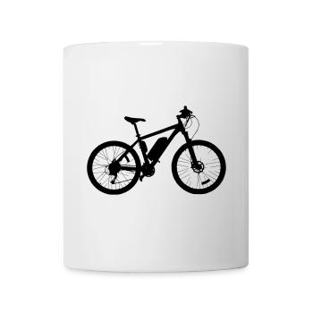 E bike - Mug - white - Front