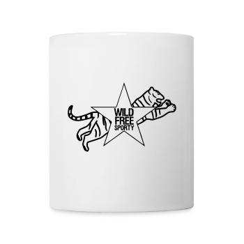 Sports Sportsman Tiger Animal Fun Dictons Cadeau - Mug blanc - blanc - Devant