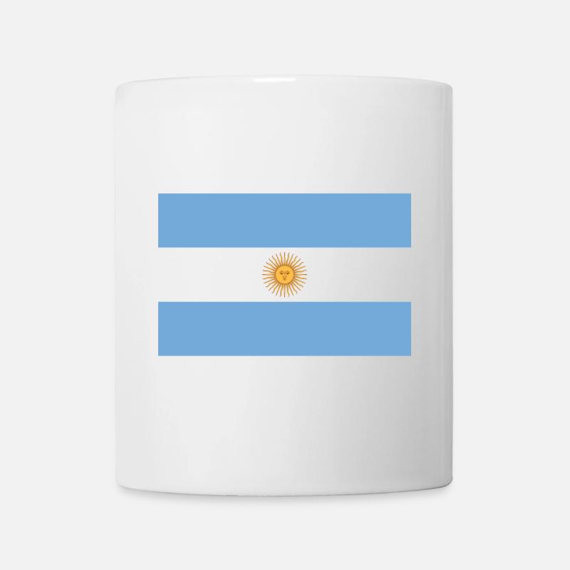 Argentinean flag - Mug - white