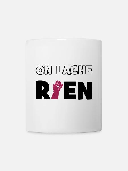 On lâche rien ! - Mug blanc - blanc