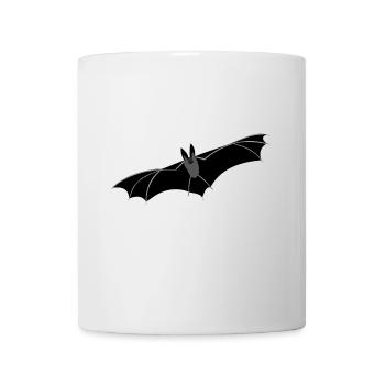 Fledermaus zu Halloween - Süßes oder Saures - Tasse - Weiß - Vorne