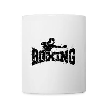 Boxen - Boxer - Vintage - Tasse - Weiß - Vorne