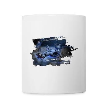 robo moon - Mug - white - Front