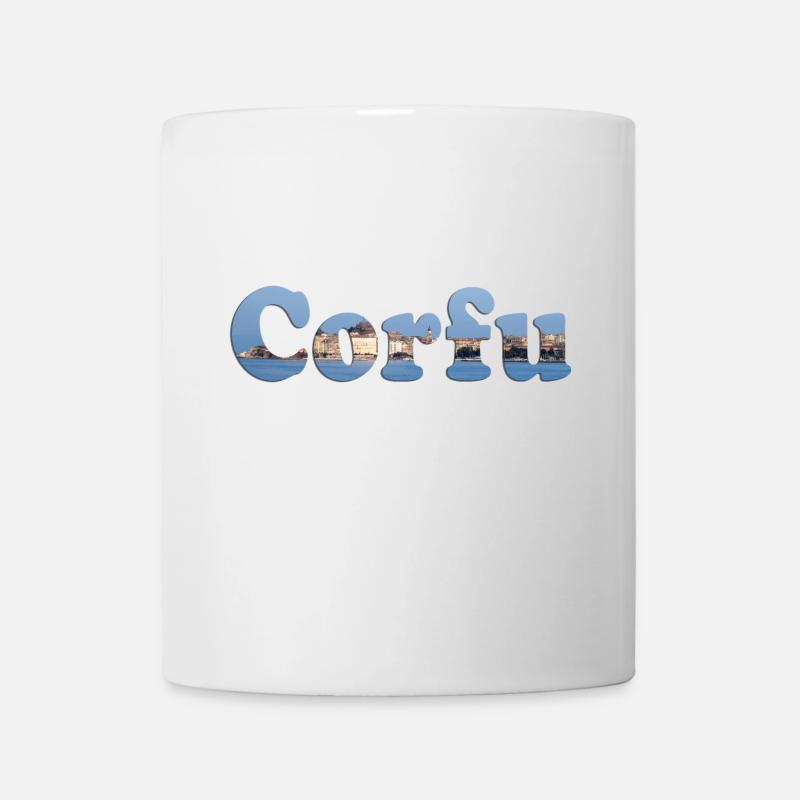 Corfu Korfu - Tasse - Weiß