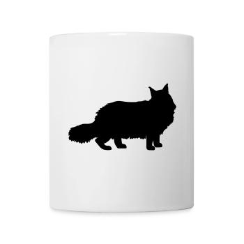 Maine Coon - Tasse - Weiß - Vorne