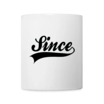 Anniversaire - Since à personnaliser - Mug blanc - blanc - Devant