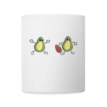 avocadofootball.png - Tasse - Weiß - Vorne
