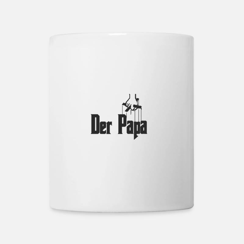 Der Papa - Tasse - Weiß