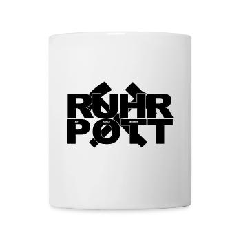 RUHRPOTT BORN TO COAL - Mug - white - Front