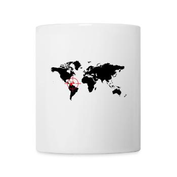 Guadeloupe - Mug blanc - blanc - Devant