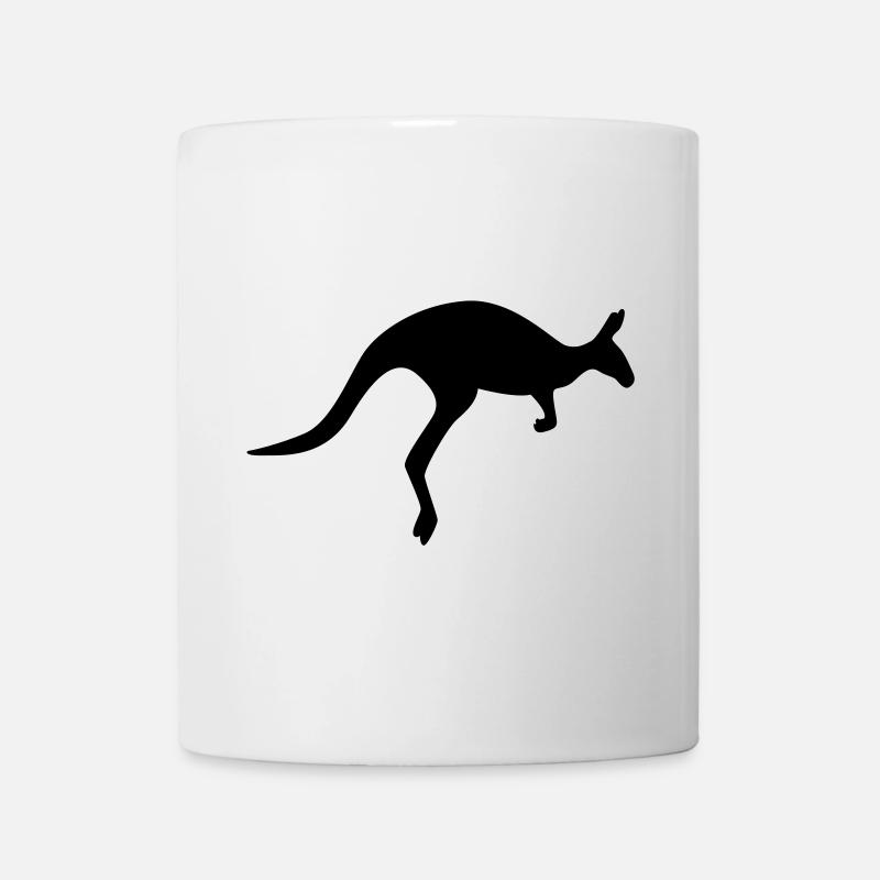 Känguru - Tasse - Weiß