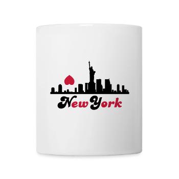 new_york - Mug blanc - blanc - Devant