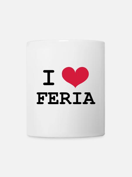 I Love Feria - Mug blanc - blanc